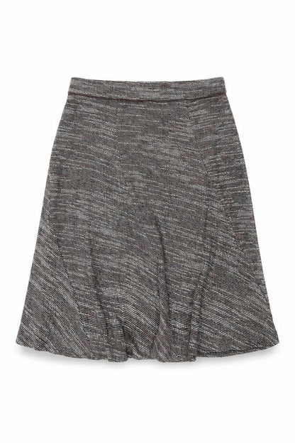 Marks & Spencer Womens Brown Polyester Swing Skirt Size 16