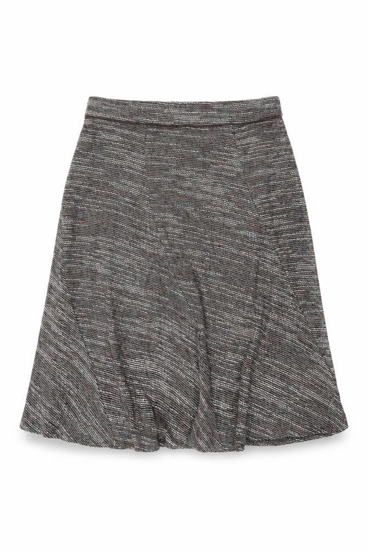Marks & Spencer Womens Brown Polyester Swing Skirt Size 16