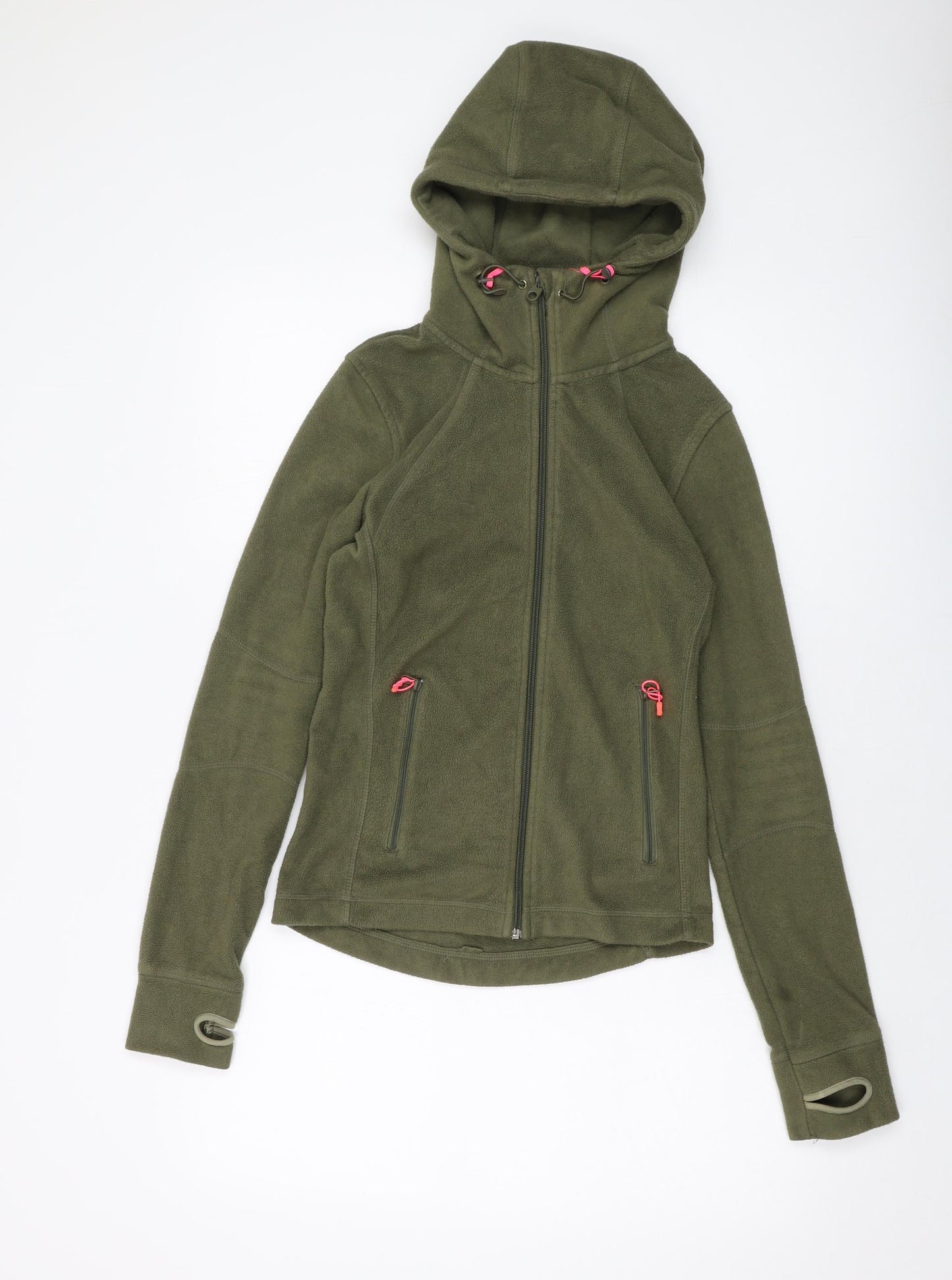 H&M Womens Green Jacket Size XS Zip
