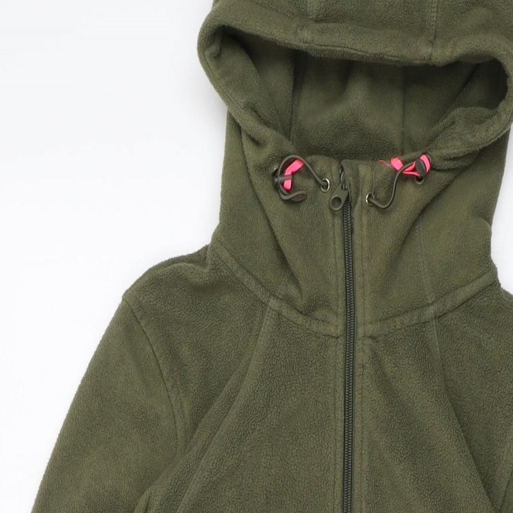 H&M Womens Green Jacket Size XS Zip