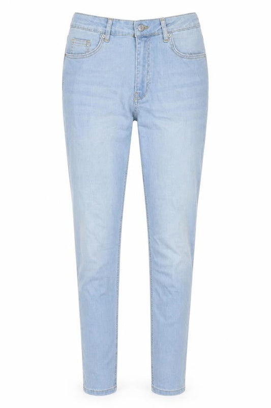 NA-KD Womens Blue Cotton Skinny Jeans Size 12 L28 in Regular Button
