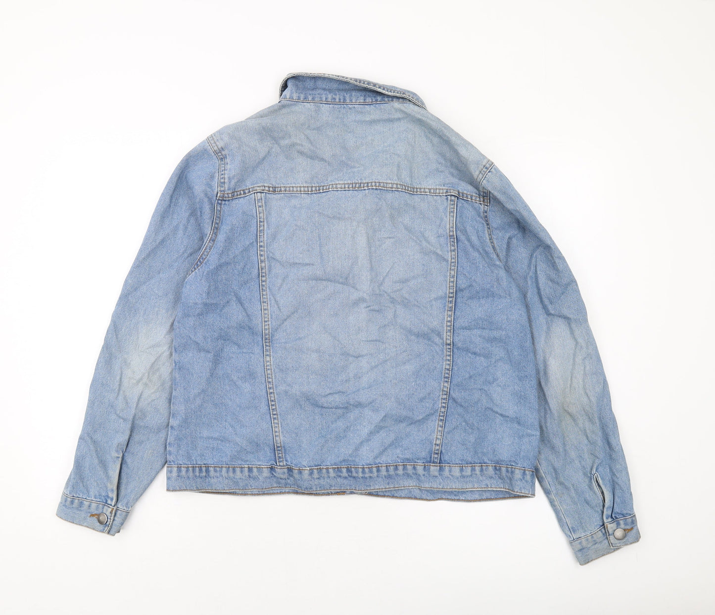 Dorothy Perkins Womens Blue Jacket Size 14 Button