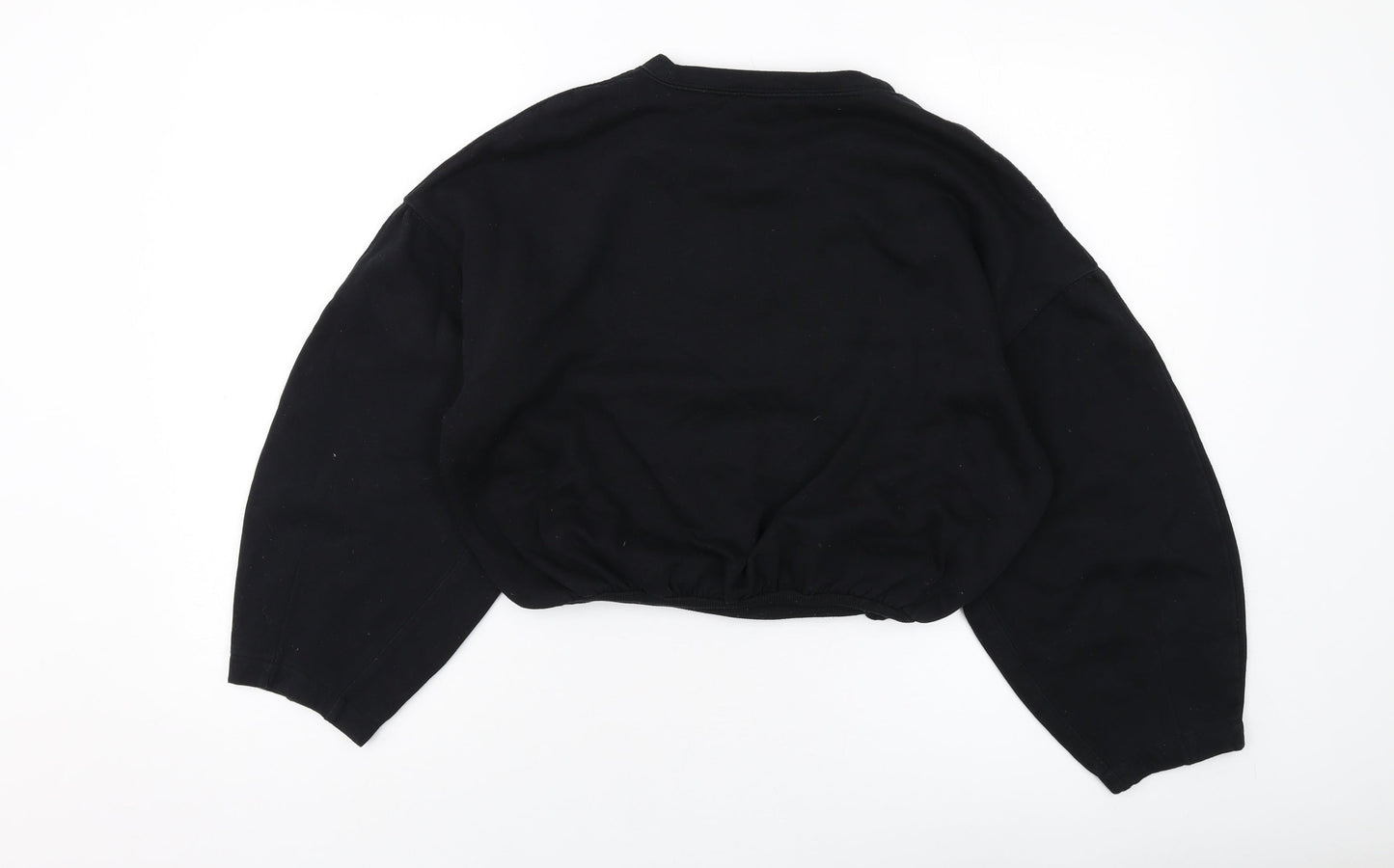 Zara Womens Beige Cotton Pullover Sweatshirt Size S Pullover