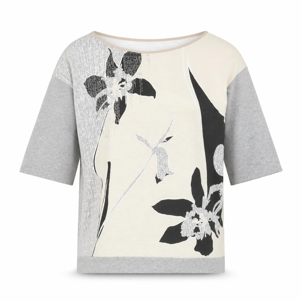 Zara Womens Multicoloured Polyester Basic Blouse Size M Round Neck - Floral Print