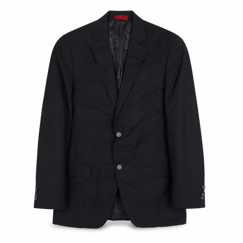 Alfani Mens Black Wool Jacket Suit Jacket Size 38 Regular