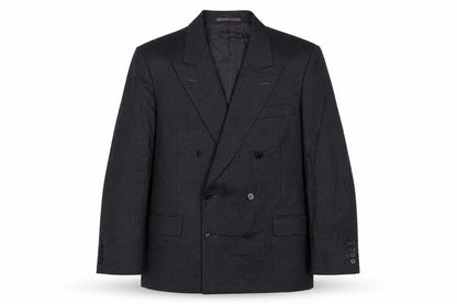 Horne Brothers Mens Grey Wool Jacket Suit Jacket Size 40 Regular