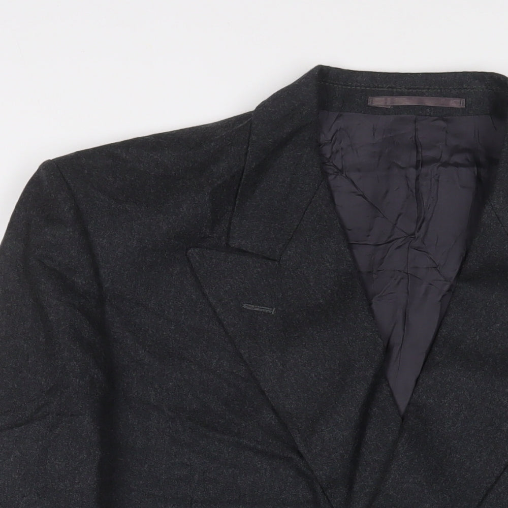 Horne Brothers Mens Grey Wool Jacket Suit Jacket Size 40 Regular