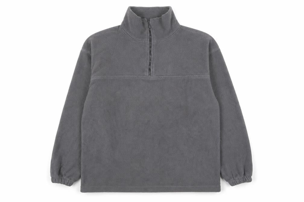 Soks Mens Grey Polyester Pullover Sweatshirt Size L