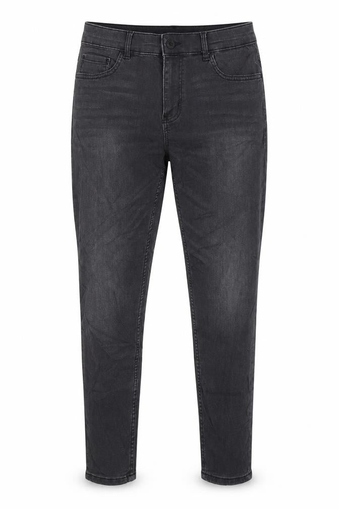 Marks & Spencer Womens Grey Cotton Skinny Jeans Size 12 L27 in Slim Zip