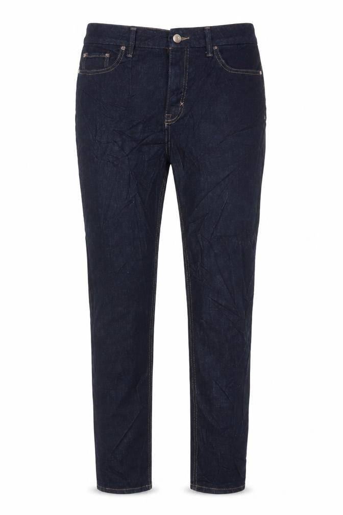 Marks & Spencer Womens Blue Cotton Skinny Jeans Size 12 L28 in Regular