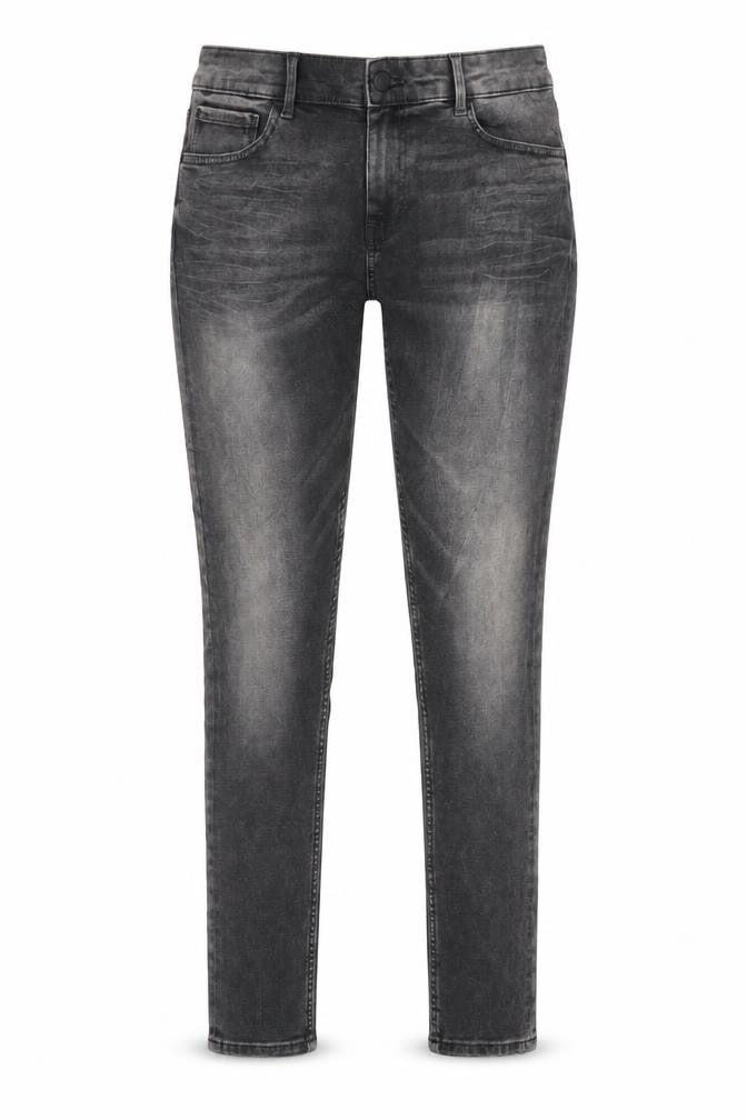 Marks & Spencer Womens Grey Cotton Skinny Jeans Size 12 L27 in Regular