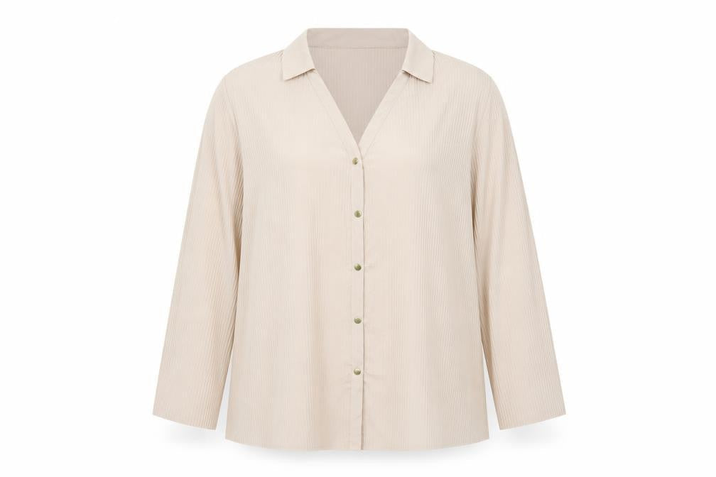 River Island Womens Pink Polyester Basic Button-Up Size 12 Collared