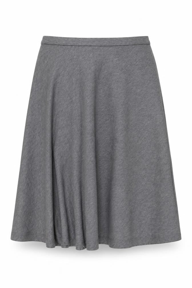 Marks & Spencer Womens Grey Polyester Swing Skirt Size 18