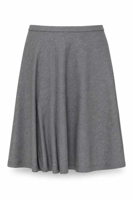 Marks & Spencer Womens Grey Polyester Swing Skirt Size 18