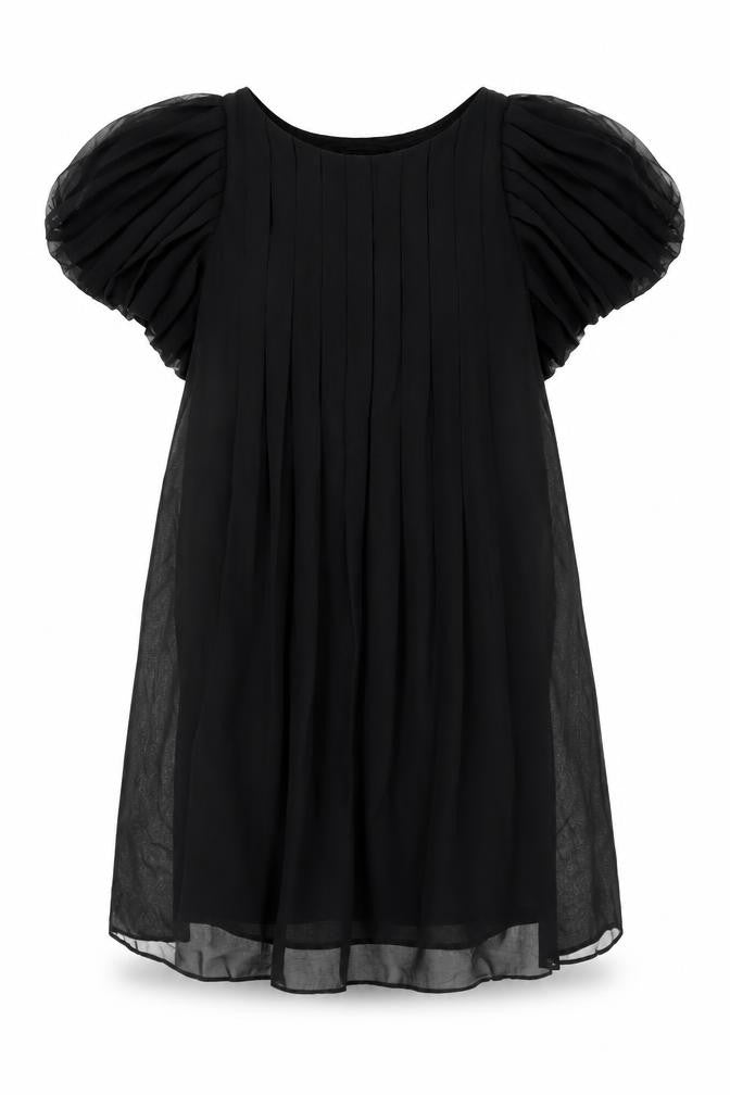 Mango Womens Black Polyester Shift Size M Round Neck Pullover