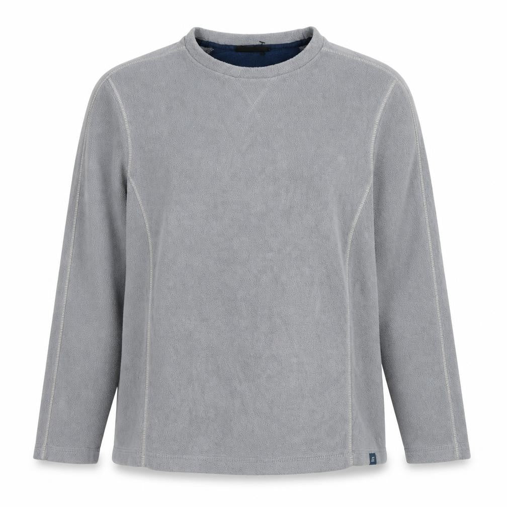 Active Womens Grey Polyester Pullover Sweatshirt Size S Pullover