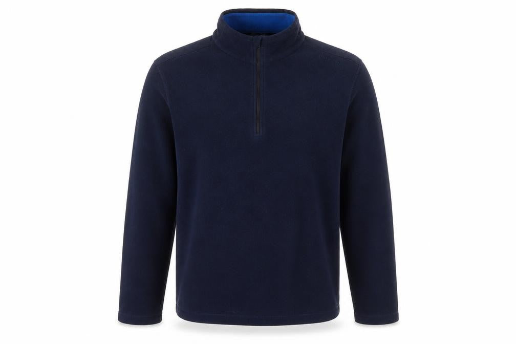Quechua Mens Blue Polyester Pullover Sweatshirt Size L