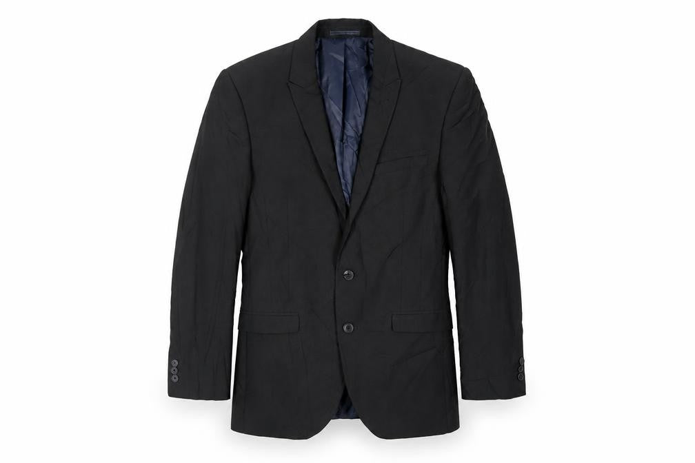 NEXT Mens Black Polyester Jacket Suit Jacket Size 40 Regular