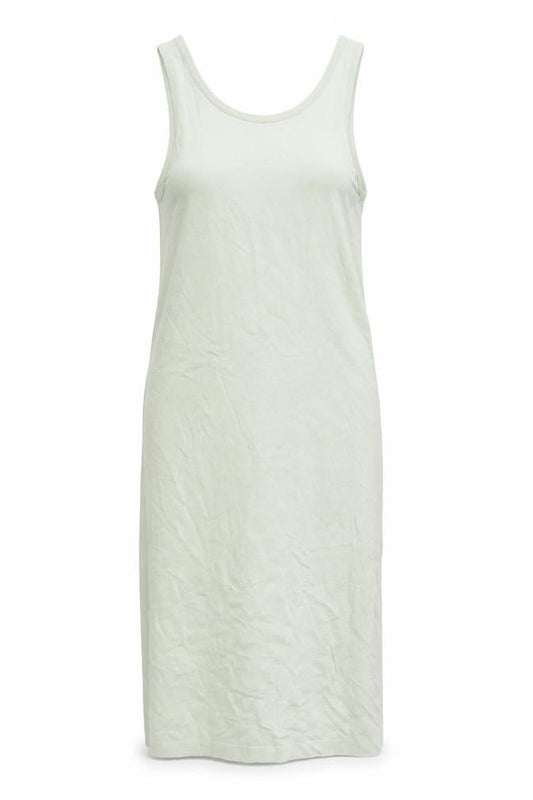 Zara Womens Green Viscose Tank Dress Size XS Scoop Neck Pullover