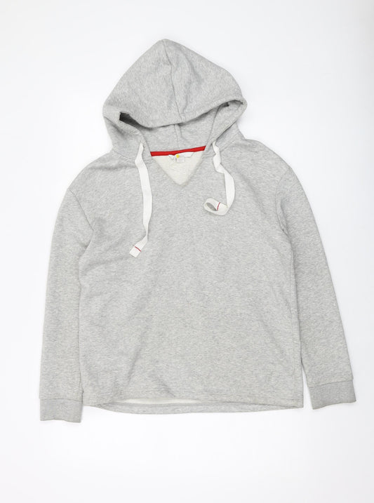 Bpoden Womens Grey Cotton Pullover Hoodie Size S Pullover