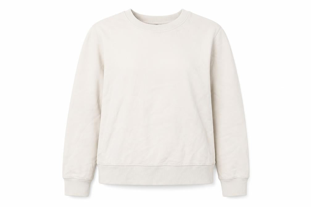 Zara Womens Beige Cotton Pullover Hoodie Size S Pullover