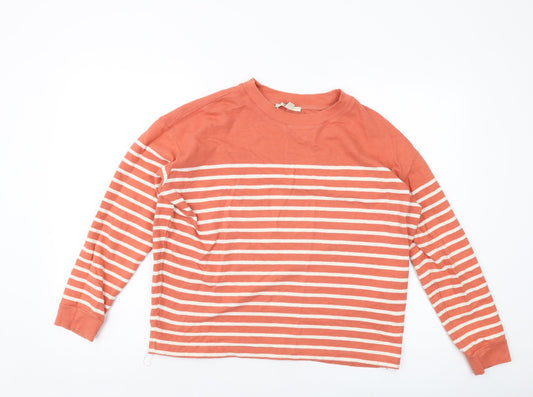 or Womens Silver Cotton Pullover Sweatshirt Size S Pullover