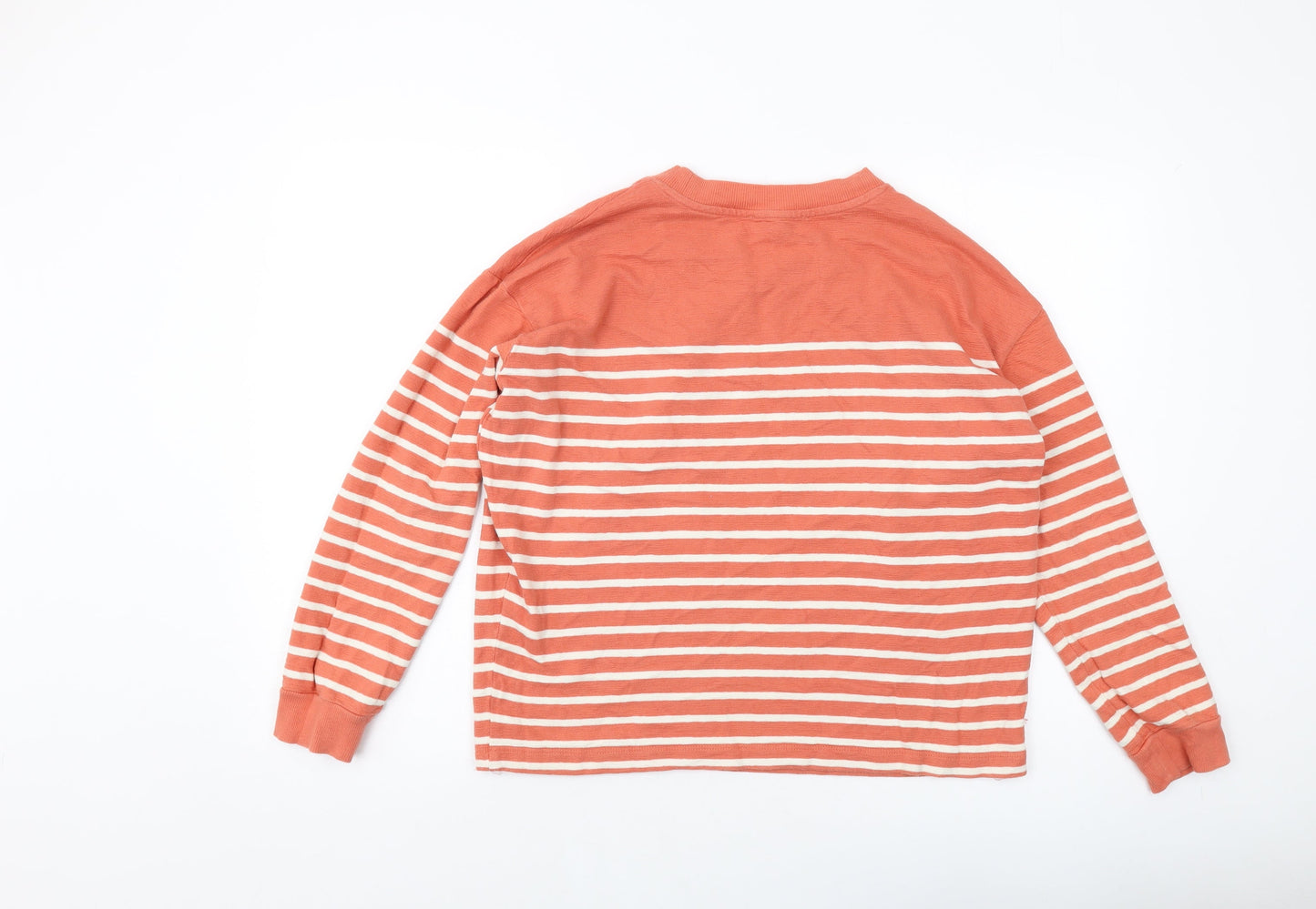 or Womens Silver Cotton Pullover Sweatshirt Size S Pullover