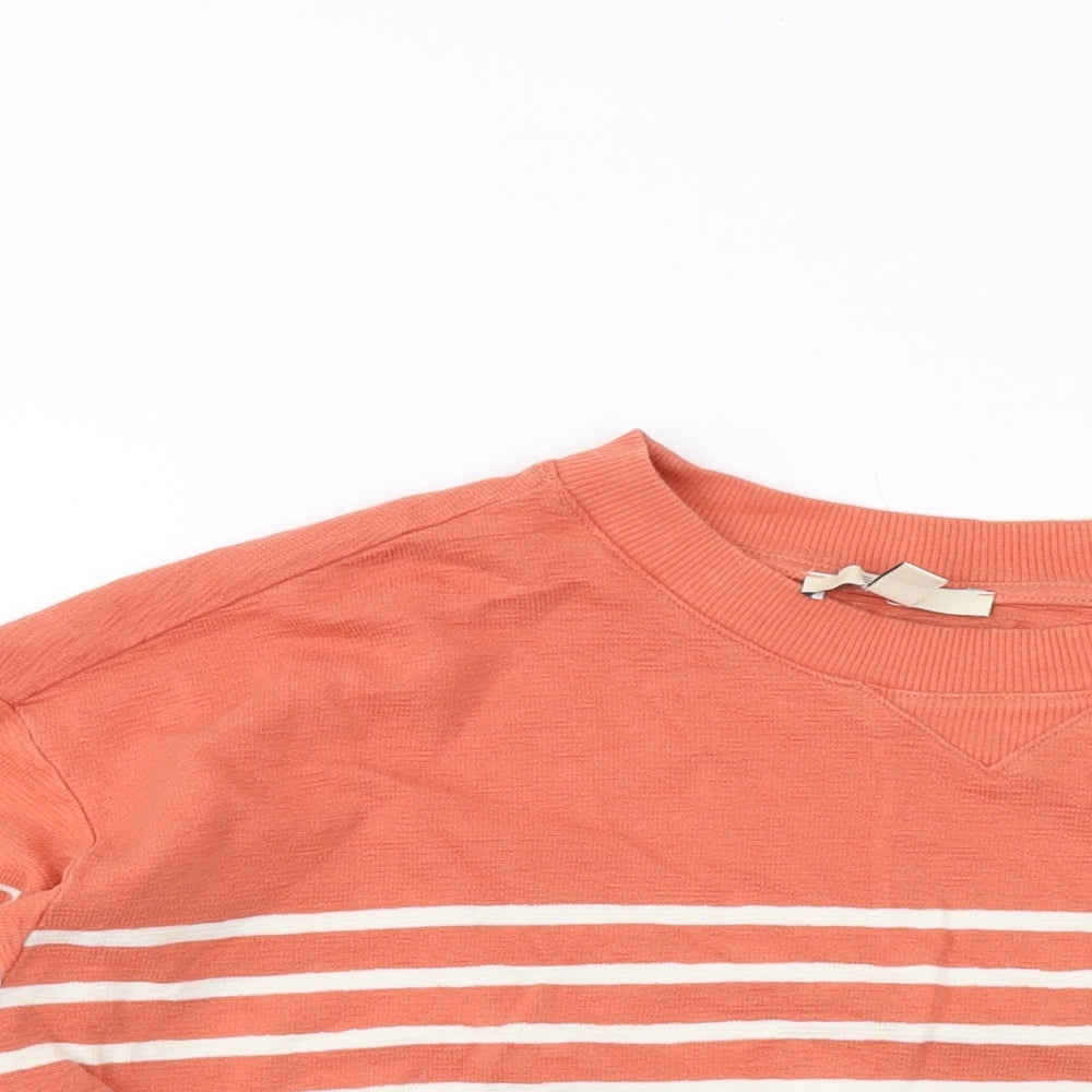 or Womens Silver Cotton Pullover Sweatshirt Size S Pullover