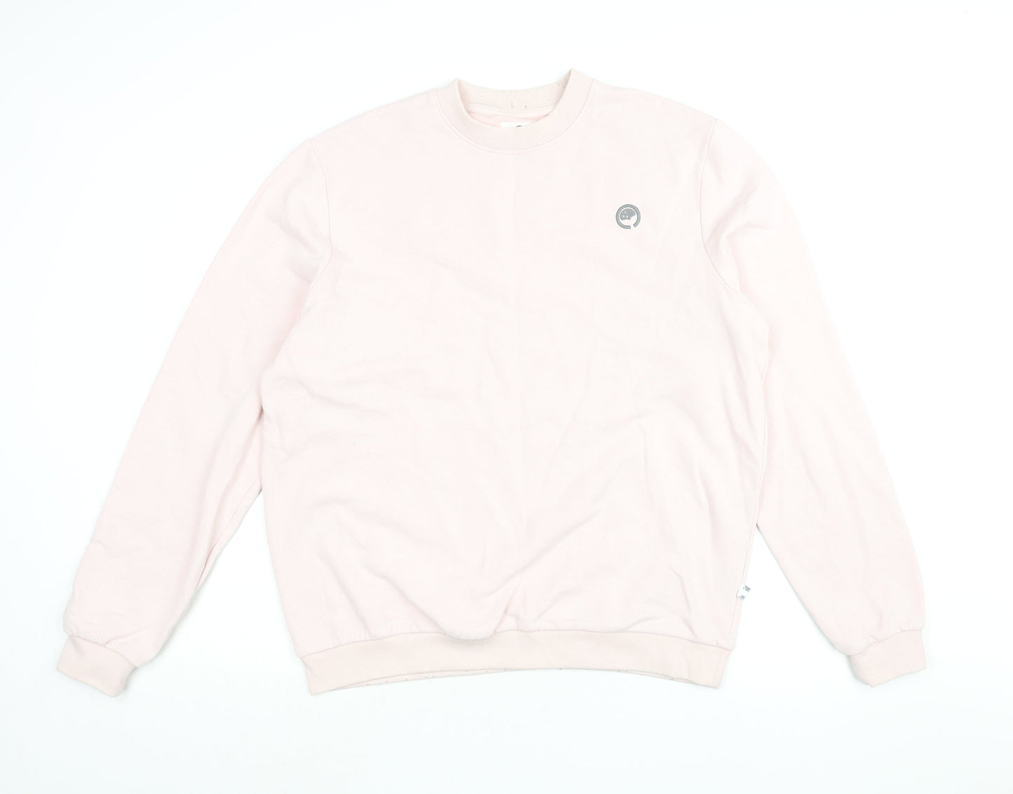 Ocean Laundry Womens Pink Cotton Pullover Sweatshirt Size L Pullover - Logo