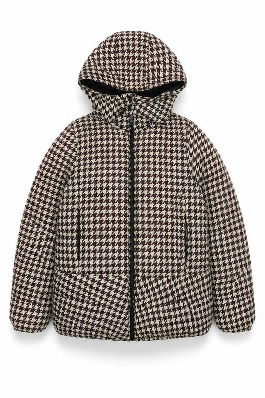 OVS Girls Brown Puffer Jacket Coat Size 13-14 Years Zip