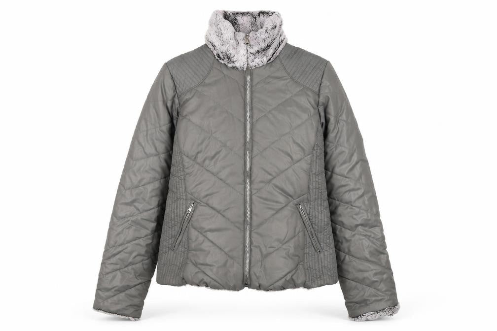 Hawkes Womens Grey Jacket Size L Zip