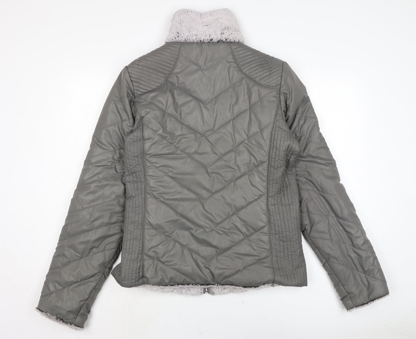 Hawkes Womens Grey Jacket Size L Zip
