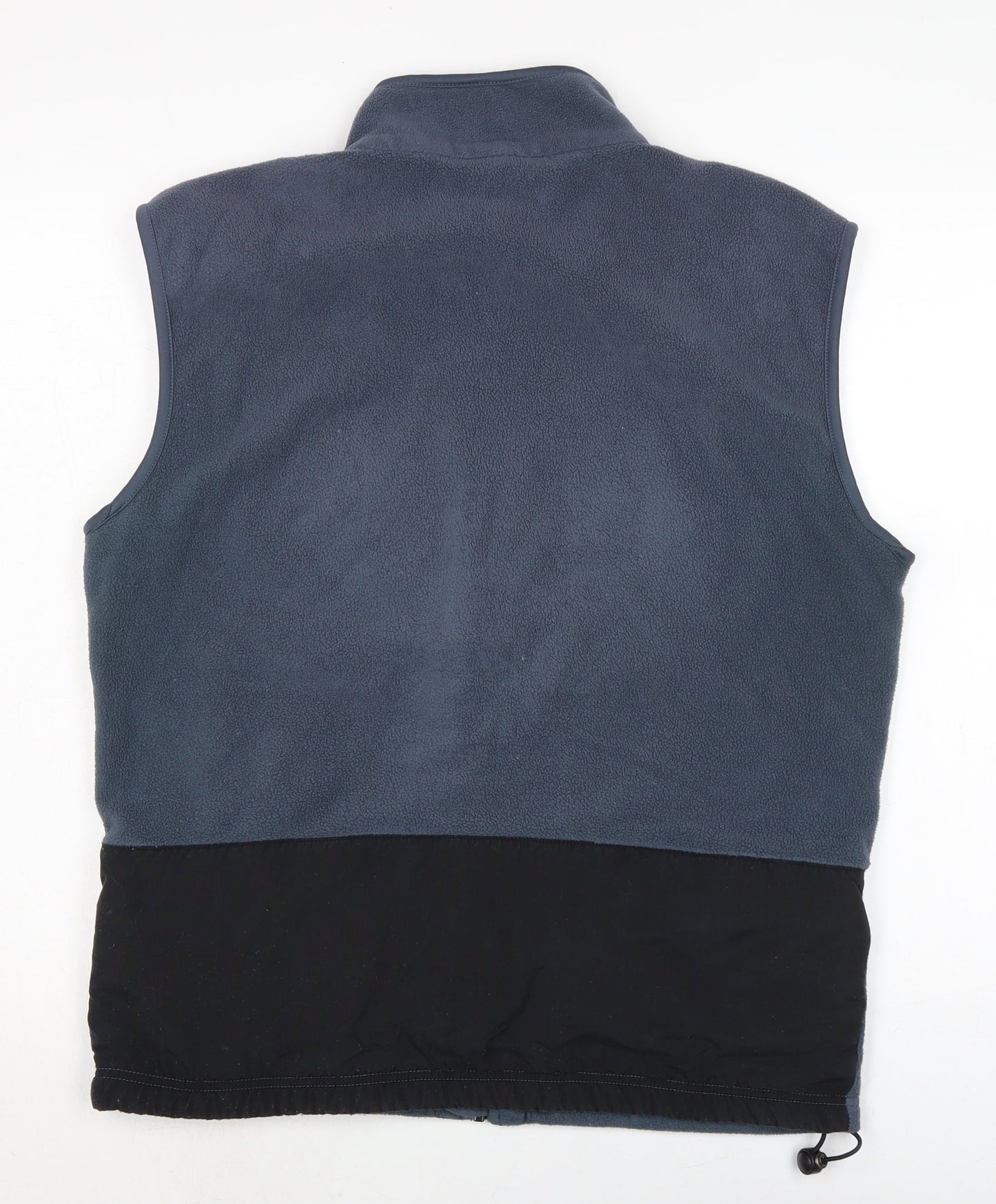 One Valley Mens Blue Gilet Waistcoat Size M Zip