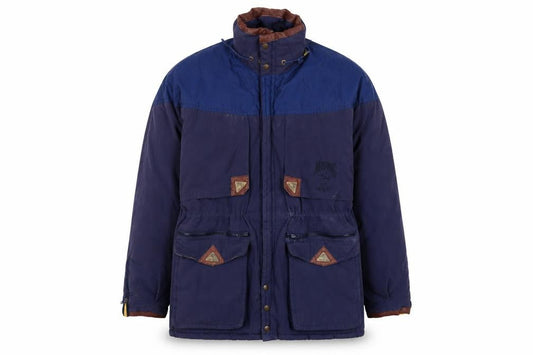Mustang Mens Blue Anorak Coat Size M Zip