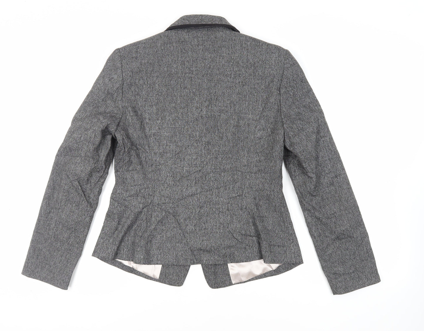 NEXT Womens Grey Jacket Blazer Size 12 Button