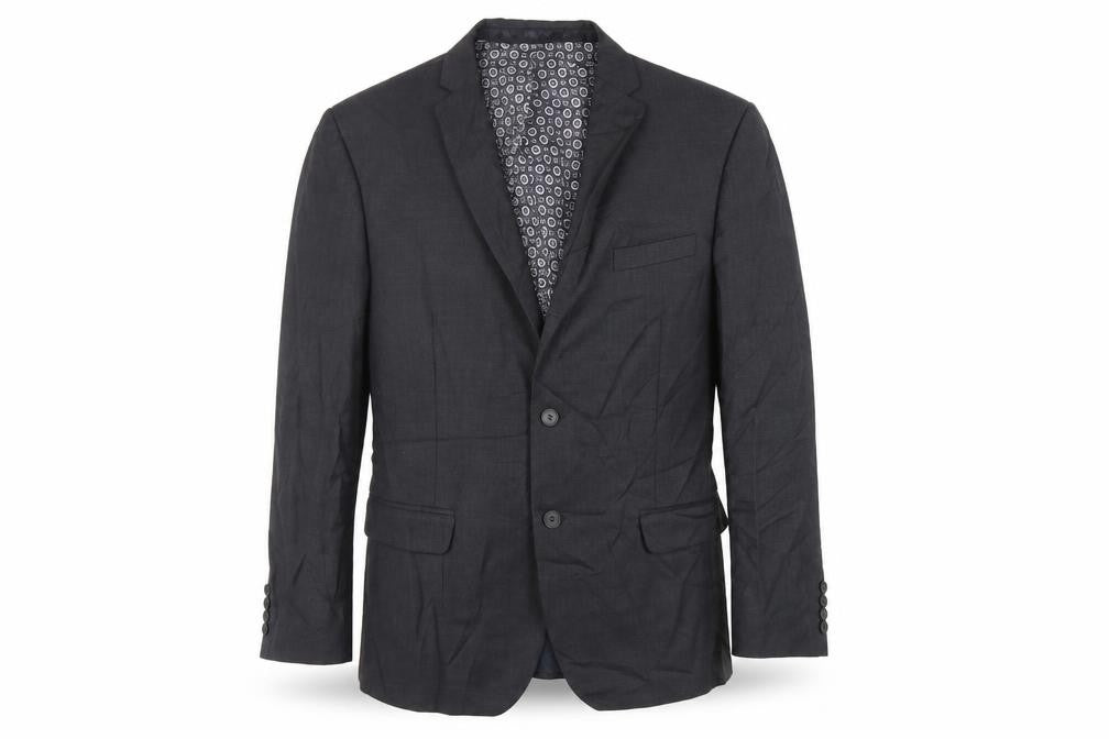 Racing Green Mens Grey Wool Jacket Suit Jacket Size 42 Regular
