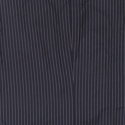 Next Mens Blue Striped Wool Jacket Suit Jacket Size 46 Regular