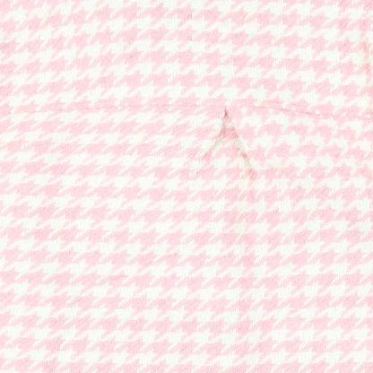 Simply Be Womens Pink Geometric Jacket Size 14 Button