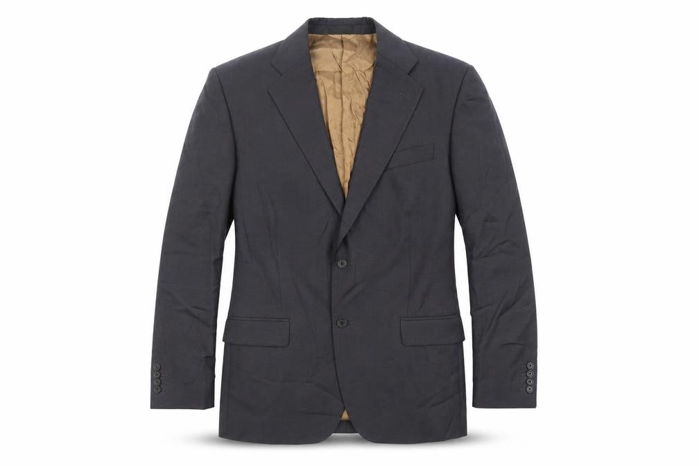 Marks & Spencer Mens Grey Wool Jacket Suit Jacket Size 42 Regular