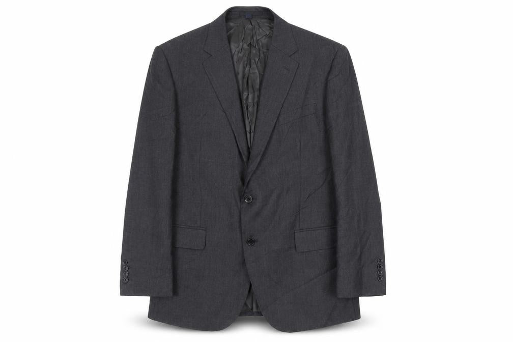 Marks & Spencer Mens Grey Wool Jacket Suit Jacket Size 44 Regular