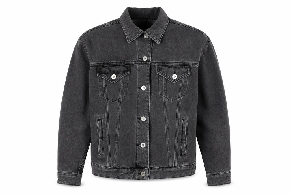 Wild Fable Mens Black Jacket Size S Button