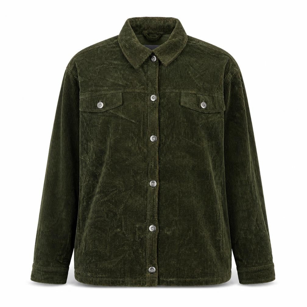 b.young Womens Green Jacket Size 10 Button
