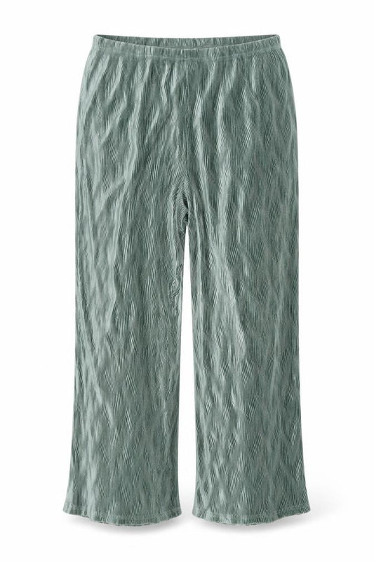 ASOS Womens Green Polyester Trousers Size 16 L29 in Regular