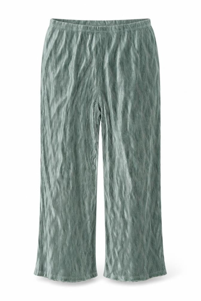 ASOS Womens Green Polyester Trousers Size 16 L29 in Regular