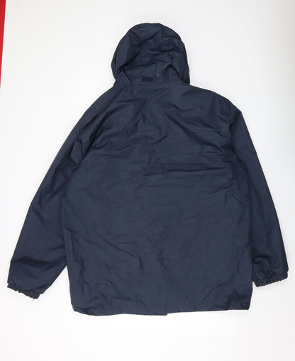 Jack Daw Mens Blue Jacket Size L Zip