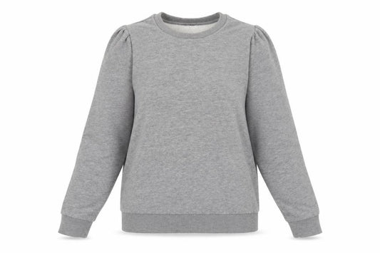 Marks and Spencer Womens Grey Cotton Pullover Sweatshirt Size 10 Pullover
