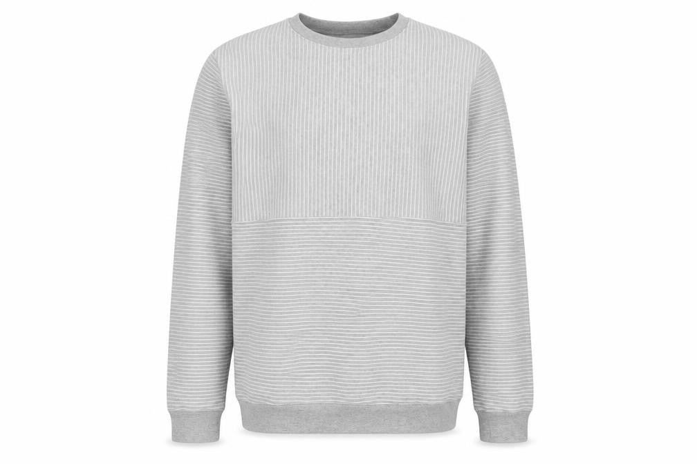 Topman Mens Grey Cotton Pullover Sweatshirt Size L