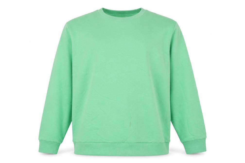 Marks & Spencer Mens Green Cotton Pullover Sweatshirt Size L