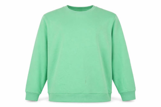 Marks & Spencer Mens Green Cotton Pullover Sweatshirt Size L