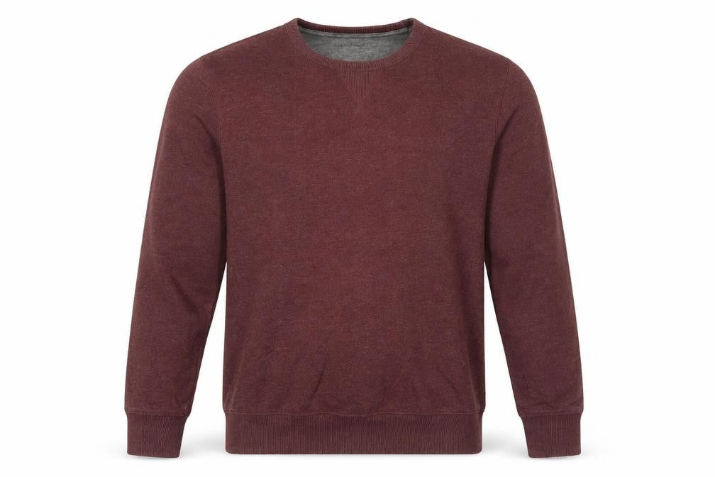 Marks & Spencer Mens Red Cotton Pullover Sweatshirt Size M
